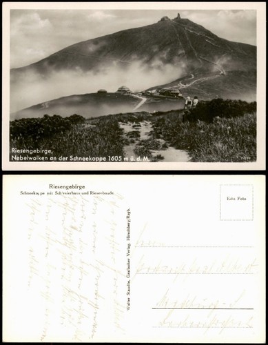 Postcard krummhübel karpacz - postcard,