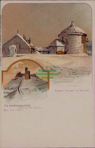 163185 litho schneekoppe - 163185,