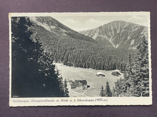 Schneekoppe sudetengau - ak,