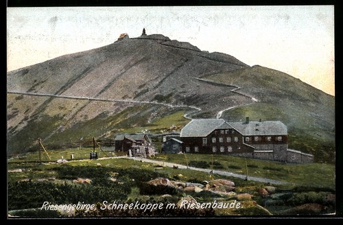 Riesenbaude blick auf - blick,
