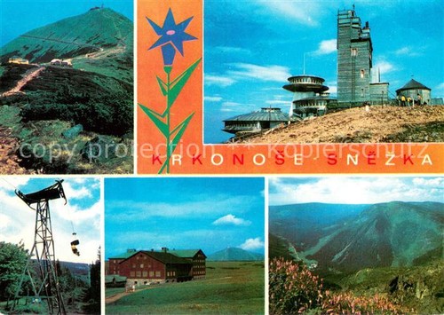 Snezka schneekoppe bergwelt - schneekoppe,