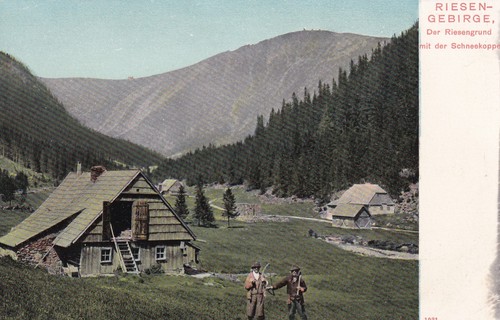 Riesengrund schneekoppe - schneekoppe, ak