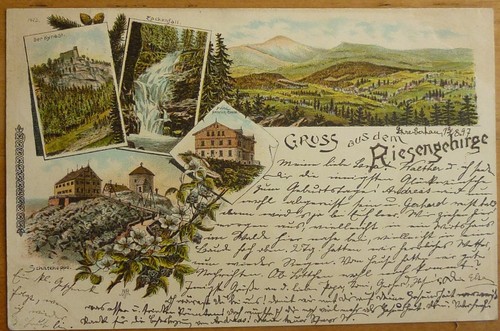 Gruß aus riesengebirge - aus,