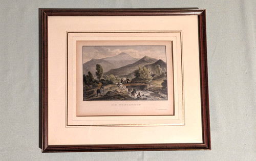 Antiker original stahlstich - antiker, original-stahlstich