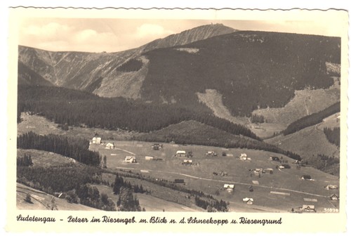 Petzer im riesengebirge - ak,,