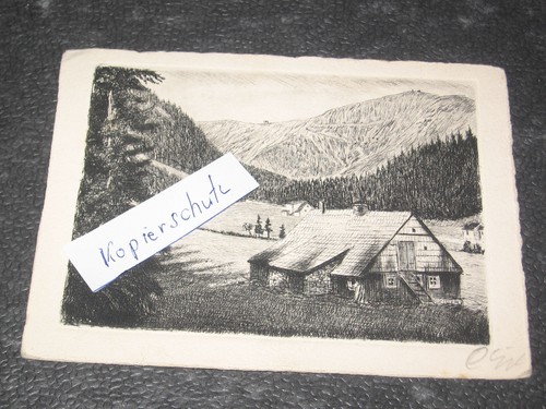 Riesengebirge riesengrund - ak,