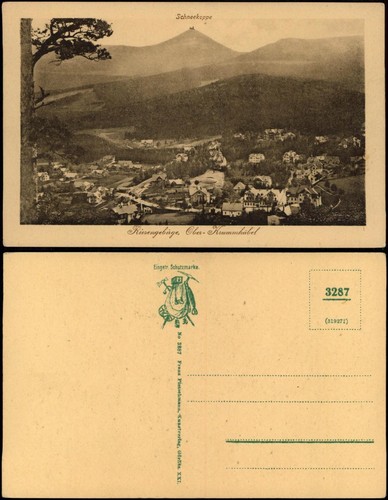Postcard krummhübel karpacz - postcard,