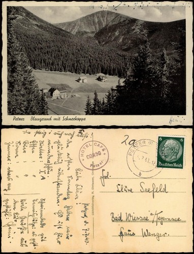 Postcard petzer pec - pec, pod