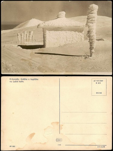 Postcard krummhübel karpacz - krummhübel,