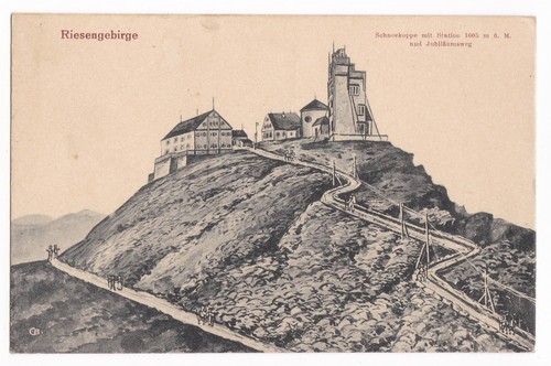 Riesengebirge schneekoppe - ak,