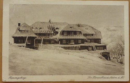 Hampelbaude 1923 30 - ak,